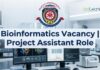 Bioinformatics Job 2026 | Walk-in Interview at Alagappa University | Project Assistant Role Bioinformatics Job at Alagappa University | Attend the Walk-in