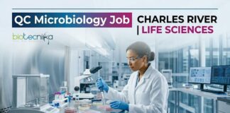 Facilities Coordinator Job at Charles River | QC Microbiology Career Opportunity QC Microbiology Job at Charles River | Life Science Grads Apply