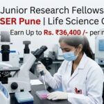 Junior Research Fellowship at IISER Pune | Life Science Careers