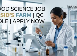 Quality Executive Job at Sid’s Farm – Kickstart Your Food Science Career! Food Science Job at Sid’s Farm | QC Role | Apply Now