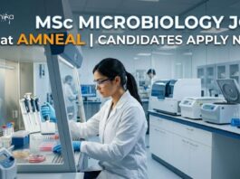 MSc Microbiology Job at Amneal | Candidates Apply Now