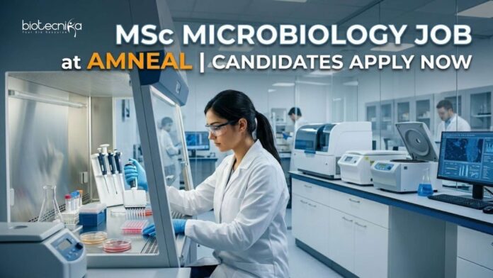 MSc Microbiology Job at Amneal | Candidates Apply Now MSc Microbiology Job at Amneal | Candidates Apply Now