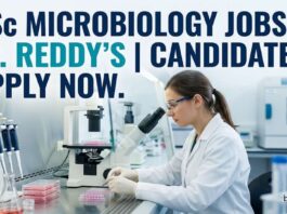 BSc Microbiology Jobs at Dr. Reddy’s | Candidates Apply Now