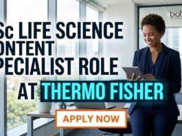 BSc Life Science Job at Thermo Fisher at | Content Specialist Role