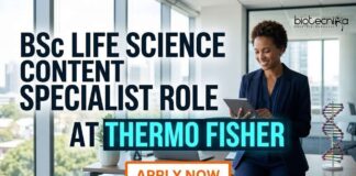 BSc Life Science Job at Thermo Fisher Careers – Content Specialist Role in Bangalore BSc Life Science Job at Thermo Fisher at | Content Specialist Role