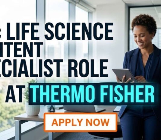 BSc Life Science Job at Thermo Fisher at | Content Specialist Role
