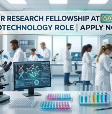Exciting Junior Research Fellowship Opportunity in Biotechnology at Manipal Careers | Earn Up to Rs 37,000 per month Junior Research Fellowship at Manipal | Biotechnology Role | Apply