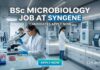 BSc Microbiology Job at Syngene | Candidates Apply Now