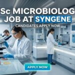 BSc Microbiology Job Alert: QC Microbiology Analyst at Syngene Careers BSc Microbiology Job at Syngene | Candidates Apply Now