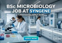 BSc Microbiology Job Alert: QC Microbiology Analyst at Syngene Careers BSc Microbiology Job at Syngene | Candidates Apply Now