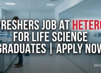 Freshers Job at Hetero | Life Science Role | Apply