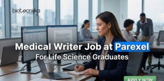 Parexel Careers: Medical Writer Job for life science graduates Medical Writer Job at Parexel | Life Science Graduates | Apply Now