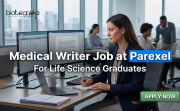 Parexel Careers: Medical Writer Job for life science graduates Medical Writer Job at Parexel | Life Science Graduates | Apply Now