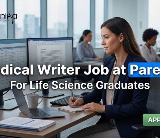 Medical Writer Job at Parexel | Life Science Graduates | Apply Now