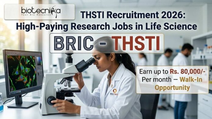 Research Jobs at BRIC-THSTI | Career in Life Sciences | Apply Now Research Jobs at BRIC-THSTI | Career in Life Sciences | Apply Now