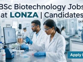 BSc Biotechnology Jobs at Lonza | Candidates Apply Now