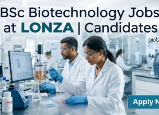 BSc Biotechnology Jobs at Lonza | Candidates Apply Now