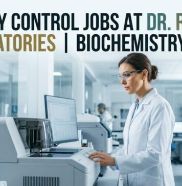 Kickstart Your Career with Quality Control Jobs at Dr. Reddy’s Laboratories – Biochemistry Roles Open! Quality Control Jobs at Dr. Reddy's Labs | Biochemistry Roles