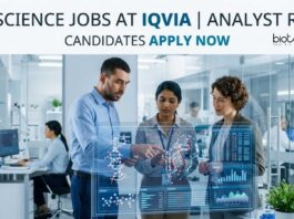 Bioscience Jobs at IQVIA | Analyst Role | Candidates Apply Now