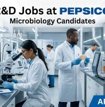 PepsiCo R&D Jobs in Hyderabad | Microbiology & Specification Management Role R&D Jobs at PepsiCo | Microbiology Candidates | Apply Now