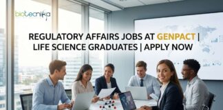 Genpact Hiring Lead Associate – Regulatory Affairs | Life Science Jobs Opportunity Regulatory Affairs Jobs at Genpact | Life Science Graduates | Apply