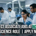 Project Associate Jobs at NCBS | Life Science Role | Apply Now