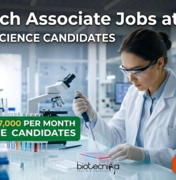 BARC Research Associate Jobs 2026 – High-Paying Life Science Careers Opportunity | Earn Up to ₹67,000/- p.m. Research Associate Jobs at BARC | Life Science Role