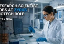 Zydus Hiring Research Scientist – High-Paying Biotech Career Opportunity in Ahmedabad! Research Scientist Jobs at Zydus | Biotech Role | Apply Now