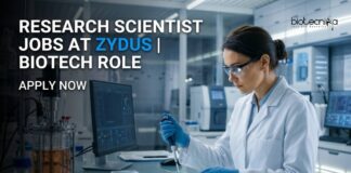 Zydus Hiring Research Scientist – High-Paying Biotech Career Opportunity in Ahmedabad! Research Scientist Jobs at Zydus | Biotech Role | Apply Now