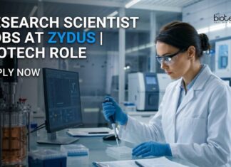 Zydus Hiring Research Scientist – High-Paying Biotech Career Opportunity in Ahmedabad! Research Scientist Jobs at Zydus | Biotech Role | Apply Now