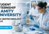 Amity University Student Internship 2026 – Apply for MSc Biotechnology Opportunity Student Internship at Amity University | Biotech Role | Apply Now