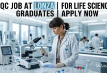 Supplier Quality (VCN Global Assessor) Job at Lonza | High-Impact QC Career Opportunity for Life Science Graduates QC Job at Lonza | Life Science Graduates | Apply Now