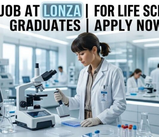 QC Job at Lonza | Life Science Graduates | Apply Now
