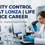Quality Control Job at Lonza | Life Science Career | Apply Now