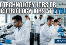 Biotechnology Jobs or Microbiology Jobs at Zydus | Walk-in