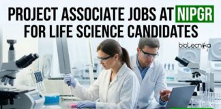 Project Associate Jobs at NIPGR | Life Science Candidates | Apply
