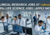 Clinical Research Jobs at Labcorp | MSc Life Science Jobs | Apply