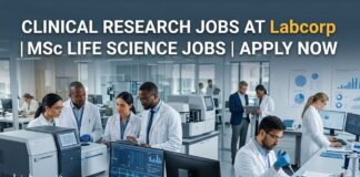 Clinical Research Jobs at Labcorp | MSc Life Science Jobs | Apply