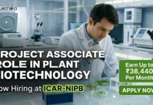 Plant Biotechnology Jobs at ICAR-NIPB | Project Associate Role