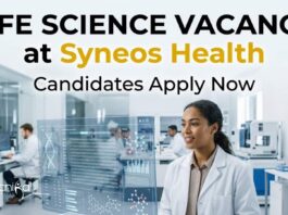 Life Science Vacancy at Syneos Health | Candidates Apply Now