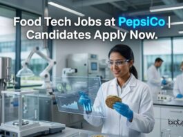 Food Tech Jobs at PepsiCo | Candidates Apply Now
