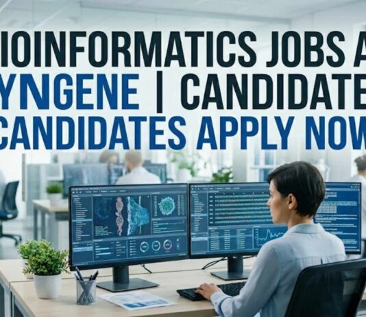 Bioinformatics Jobs at Syngene | Candidates Apply Now