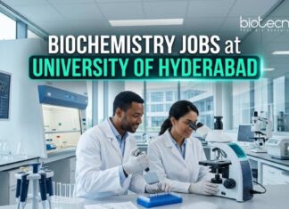 Project Assistant Biochemistry Jobs at University of Hyderabad | Walk-In Opportunity Biochemistry Jobs at University of Hyderabad | Candidates Apply