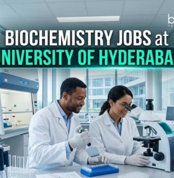 Project Assistant Biochemistry Jobs at University of Hyderabad | Walk-In Opportunity Biochemistry Jobs at University of Hyderabad | Candidates Apply