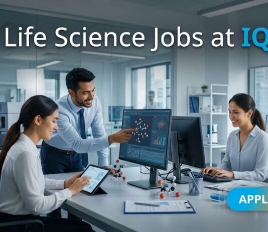 BSc Life Science Jobs at IQVIA | Candidates Apply Now
