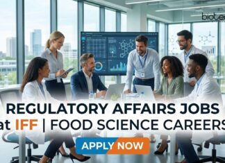 IFF Regulatory Affairs Jobs in Gurugram | Food Science Careers 2026 Regulatory Affairs Jobs at IFF | Food Science Careers | Apply Now