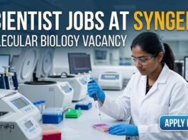 Scientist Jobs at Syngene | Molecular Biology Vacancy | Apply Now