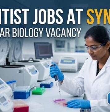 Associate Scientist Jobs at Syngene – Molecular Biology Careers in Bangalore Scientist Jobs at Syngene | Molecular Biology Vacancy | Apply Now
