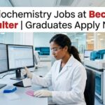 BSc Biochemistry Jobs at Beckman Coulter | Graduates Apply Now