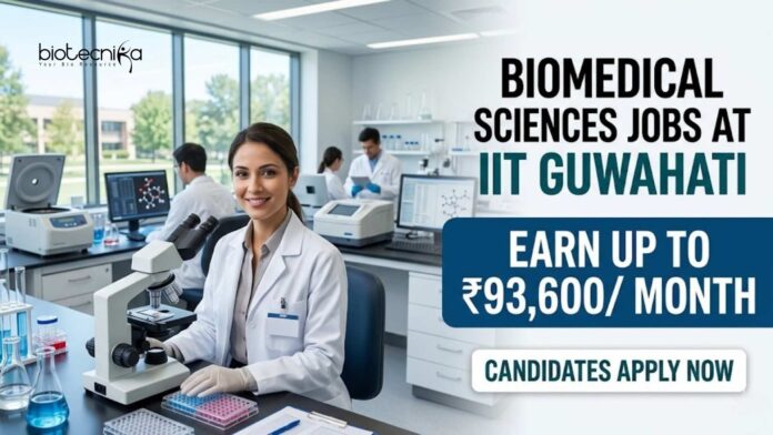 Biomedical Sciences Jobs at IIT Guwahati | Candidates Apply Now Biomedical Sciences Jobs at IIT Guwahati | Candidates Apply Now